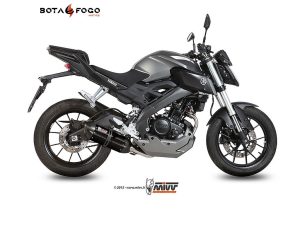 Escape Completo Suono black con tapa carbono Mivv Y.047.L9