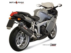 Silenciador Oval carbono con tapa carbono Mivv B.003.LEC