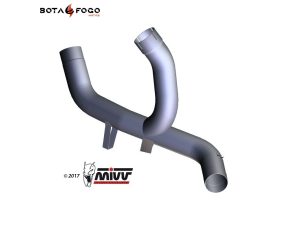 Tubo Sin Catalizador (compatible con Silencioso  y Original) Mivv D.037.C1