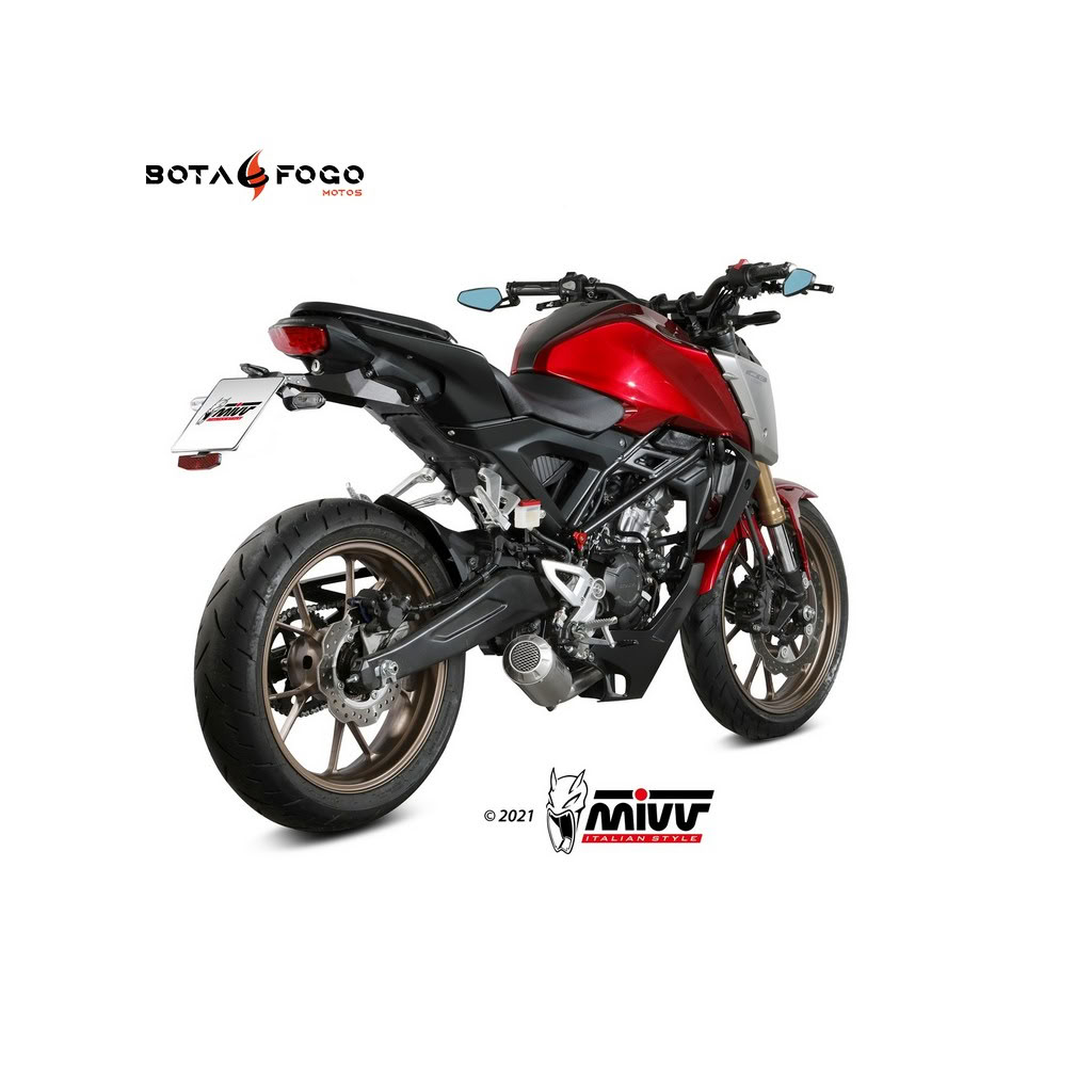 Escape Completo MK3 St. Steel Mivv H.078.SM3X - Imagen 2