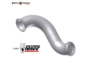Tubo Sin Catalizador (compatible con Silencioso  y Original) Mivv KT.020.C1