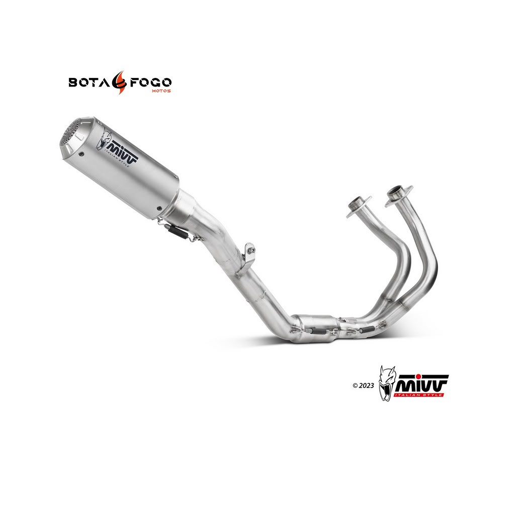 Escape Completo MK3 St. Steel Mivv K.058.SM3X - Imagen 4