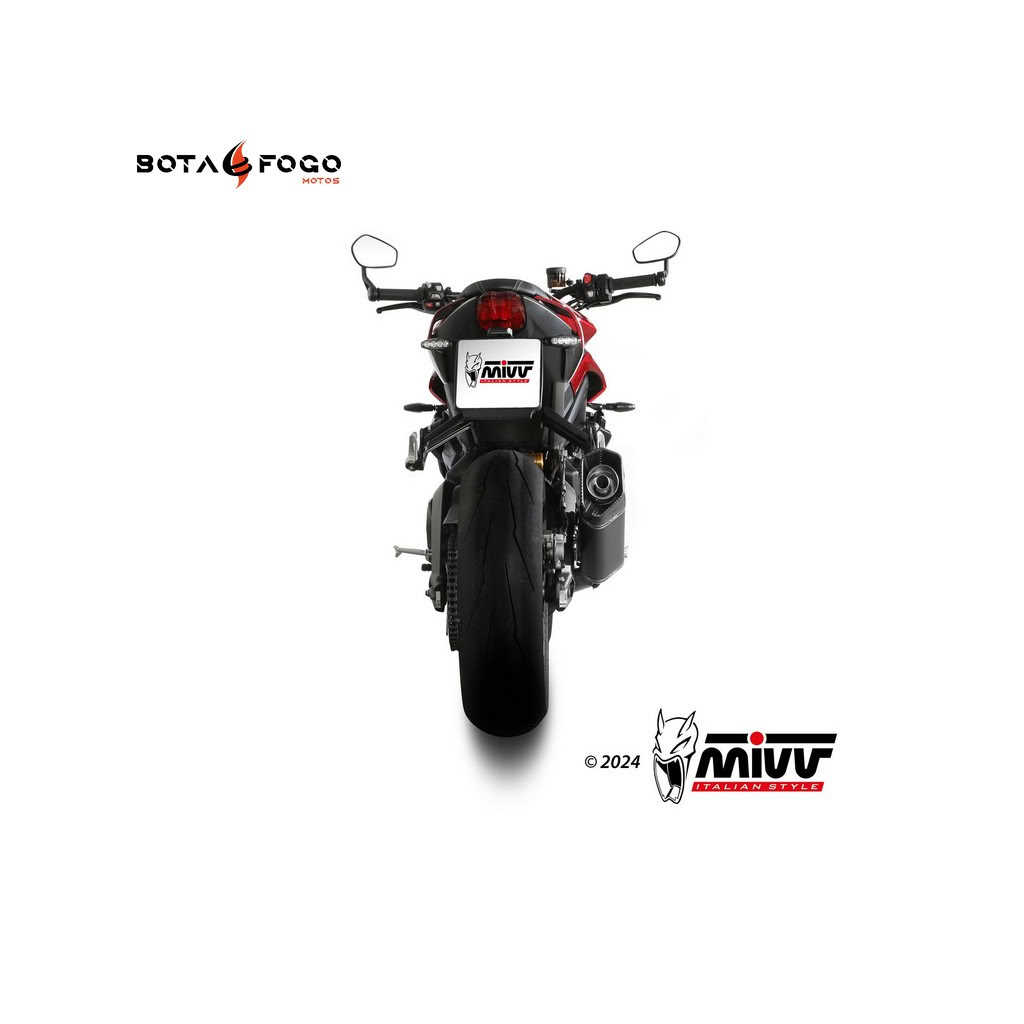 Escape Completo SR-1 Black Titanium Mivv T.026.LR1TB - Imagen 3