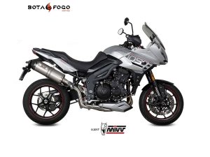 Silenciador Oval titan con tapa carbono Mivv T.017.LNC