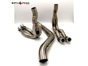 Colectores opcionales Racing. No homologado Akrapovic. e-s6r6