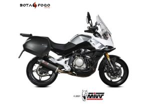 Silenciador Oval black con tapa carbono Mivv CF.002.LVC