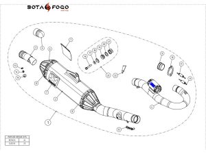 Escapes completos Evolution. No homologado Akrapovic. s-s2met6-bnta