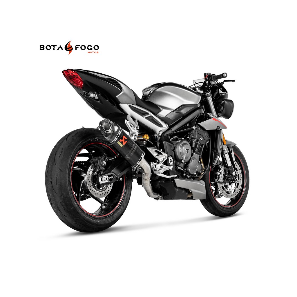 Silenciosos Slip-on. No homologado Akrapovic. s-t7so2-apc - Imagen 2