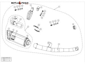 Silenciosos Slip-on. No homologado Akrapovic. s-t7so3-apc