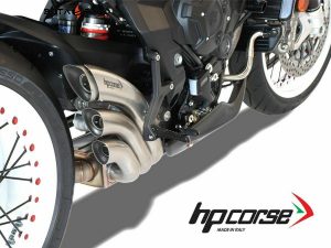 Escape HYDROFORM con tapa de carbono HP Corse. vmv3hy1005scg-a